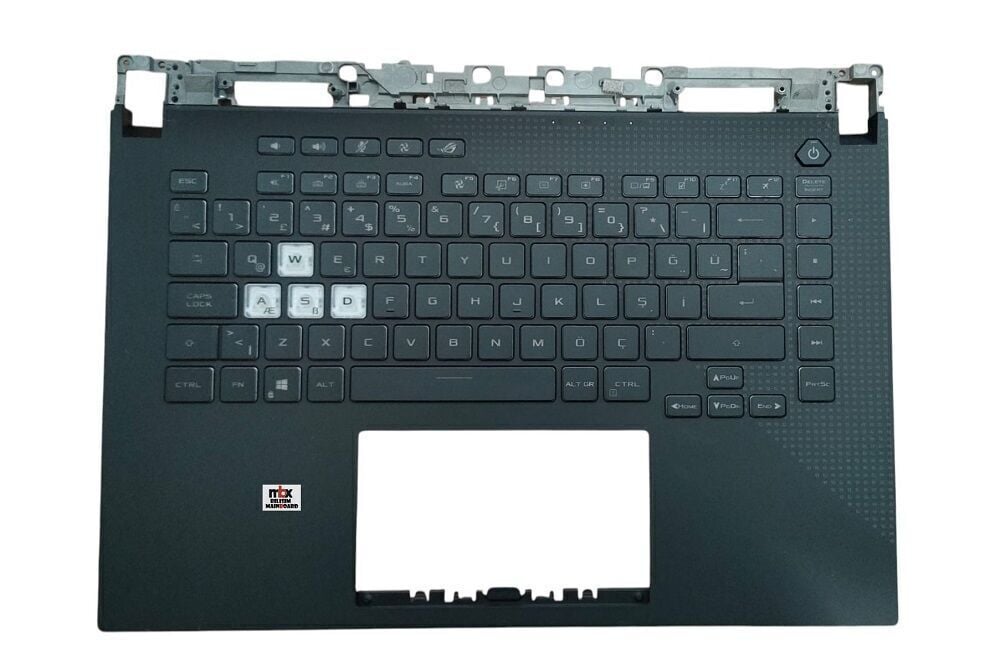 Asus ROG Strix G15 G513IR G513QC G513RS G513RV G513RX Orijinal Klavye Kasa Üst Kasa 13NR0511P01011 0KNR0-4810TU00