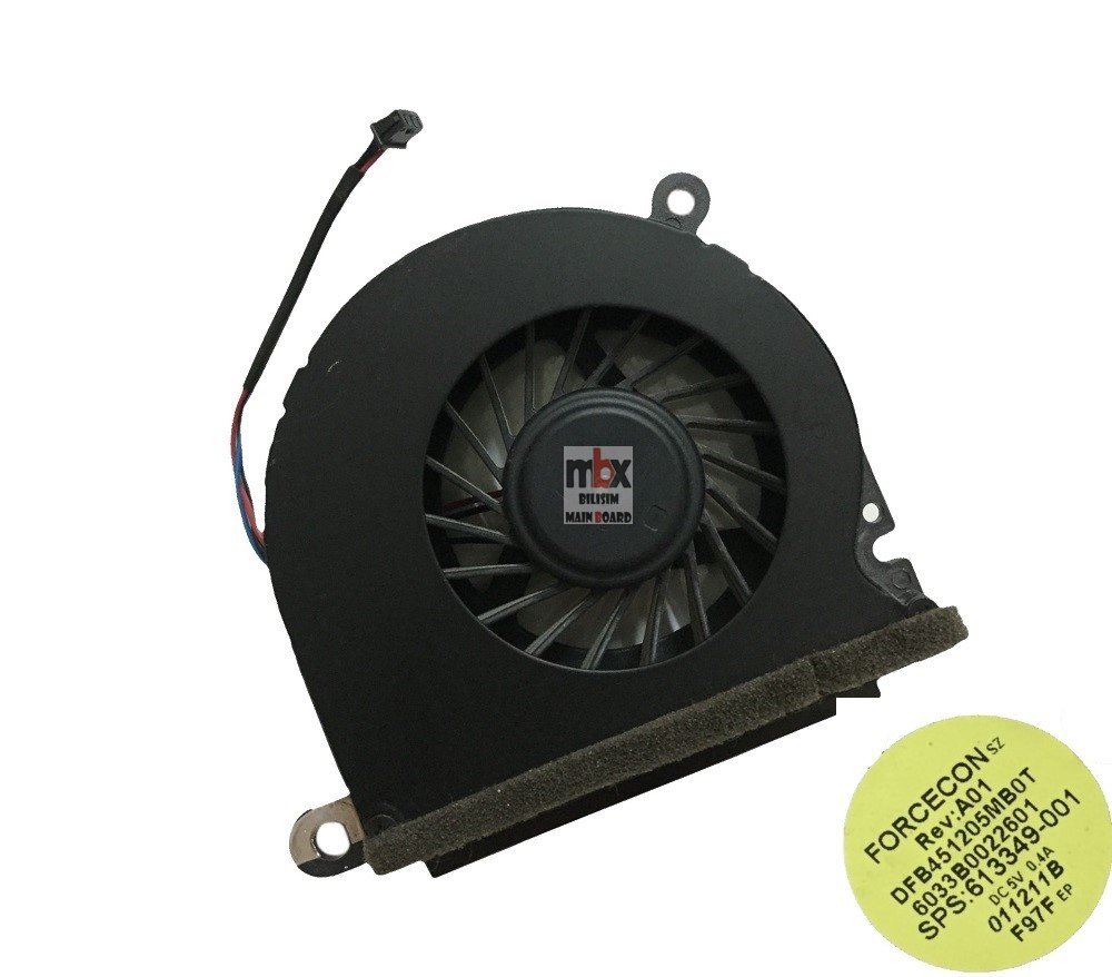 Orjinal Hp Probook 6555B 6550B 6455B 6450B 6440b 6540B 6445B 6545B Notebook Cpu Fan 613349-001