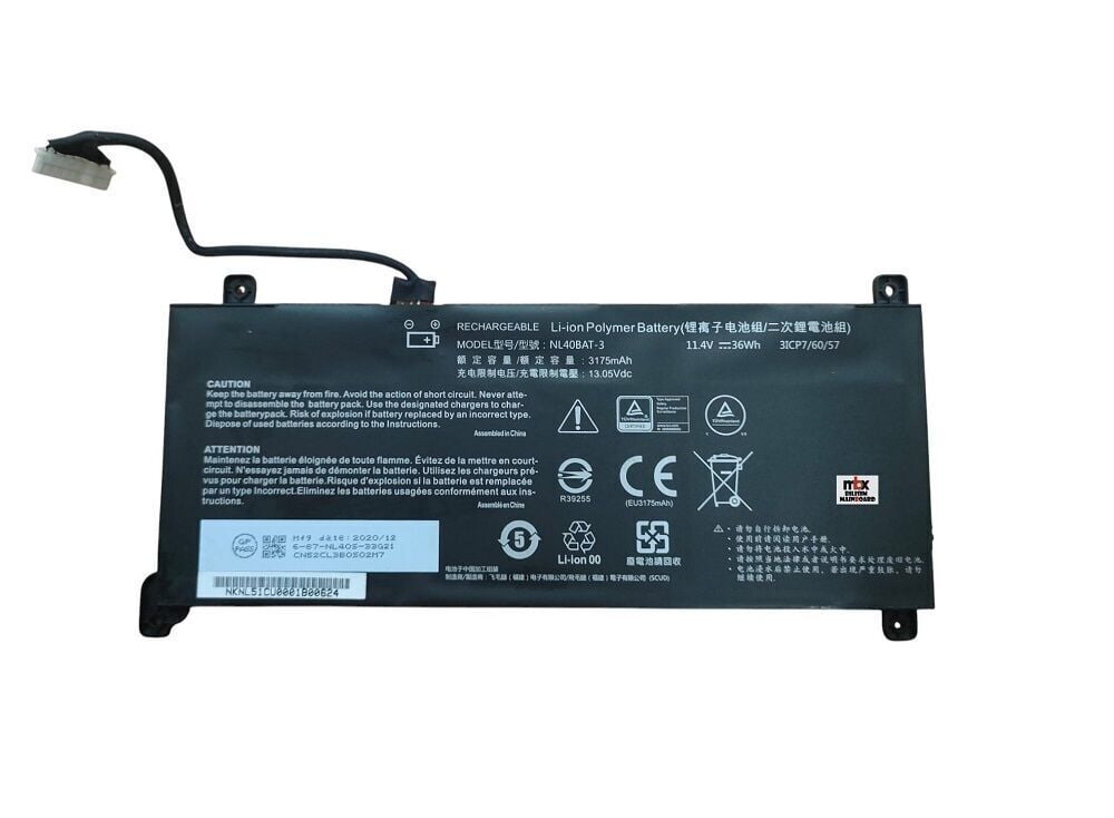 6-87-NL40S-33G21 Casper Nirvana X400 X500 Orijinal Batarya Pili 6-87-NL40S-33G21