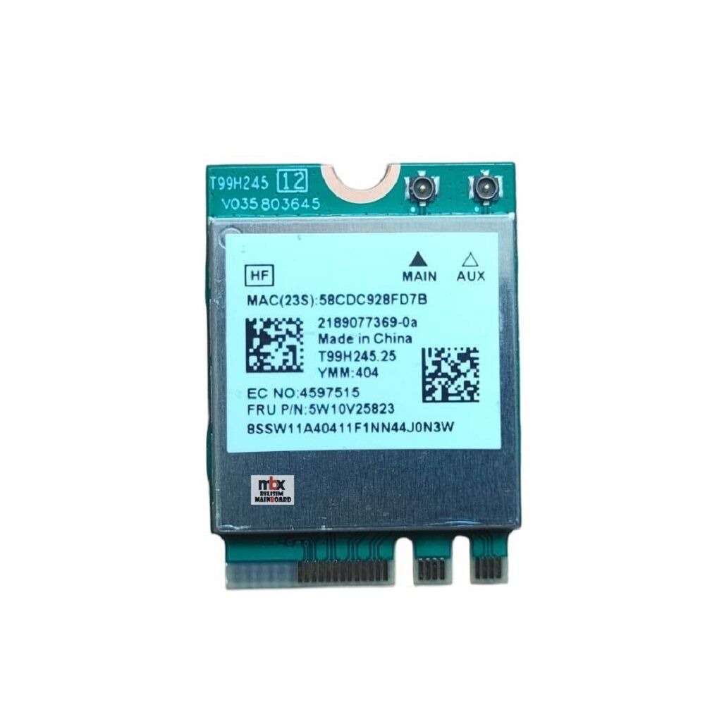 Lenovo İdeapad 1-15IGL7 1 15IGL7 1 15IAU7 1 15IJL7 1 15ALC7 82V7 Orijinal Wifi Ağ Kartı 5W10V25823
