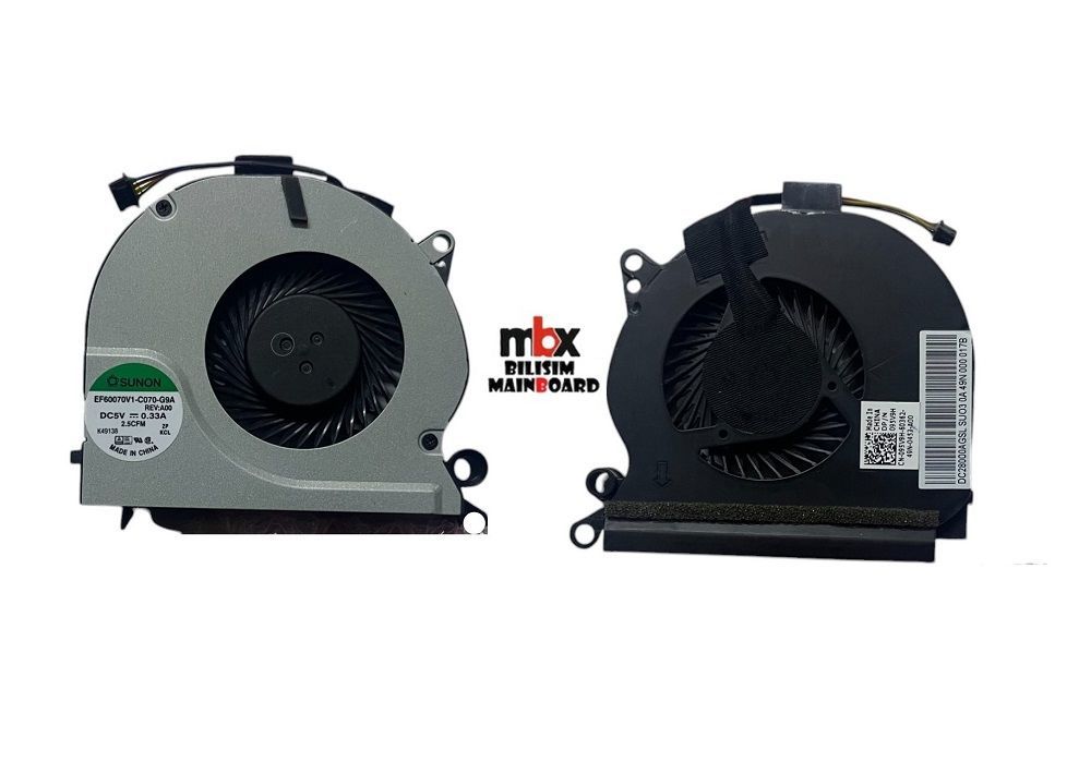 Dell Latitude E6230 Orijinal Cpu Soğutucu Cooling Fan DC28000AGSL