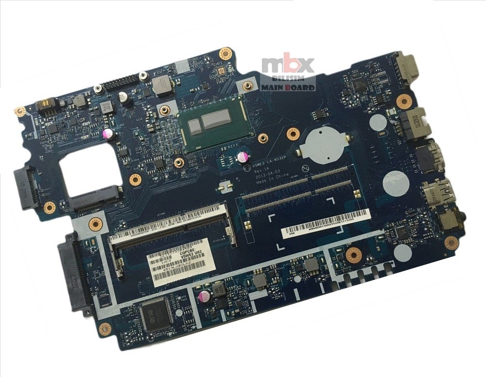 Orjinal Acer E1-572 E1-532 E1-510 Notebook Anakart V5WE2 LA-9532P