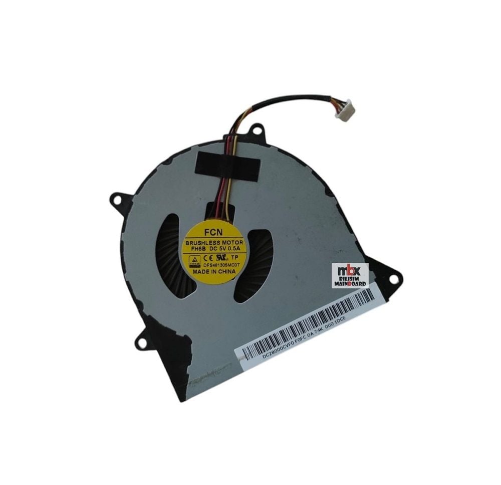 Lenovo İdeapad 110 110-15IBR 110-15ACL 100-14IBD Orijinal Soğutucu Cpu Cooling Fan DC28000CVF0