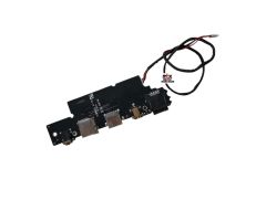 Hometech Alfa 500C Orijinal Usb Ethernet Audio Jack Board