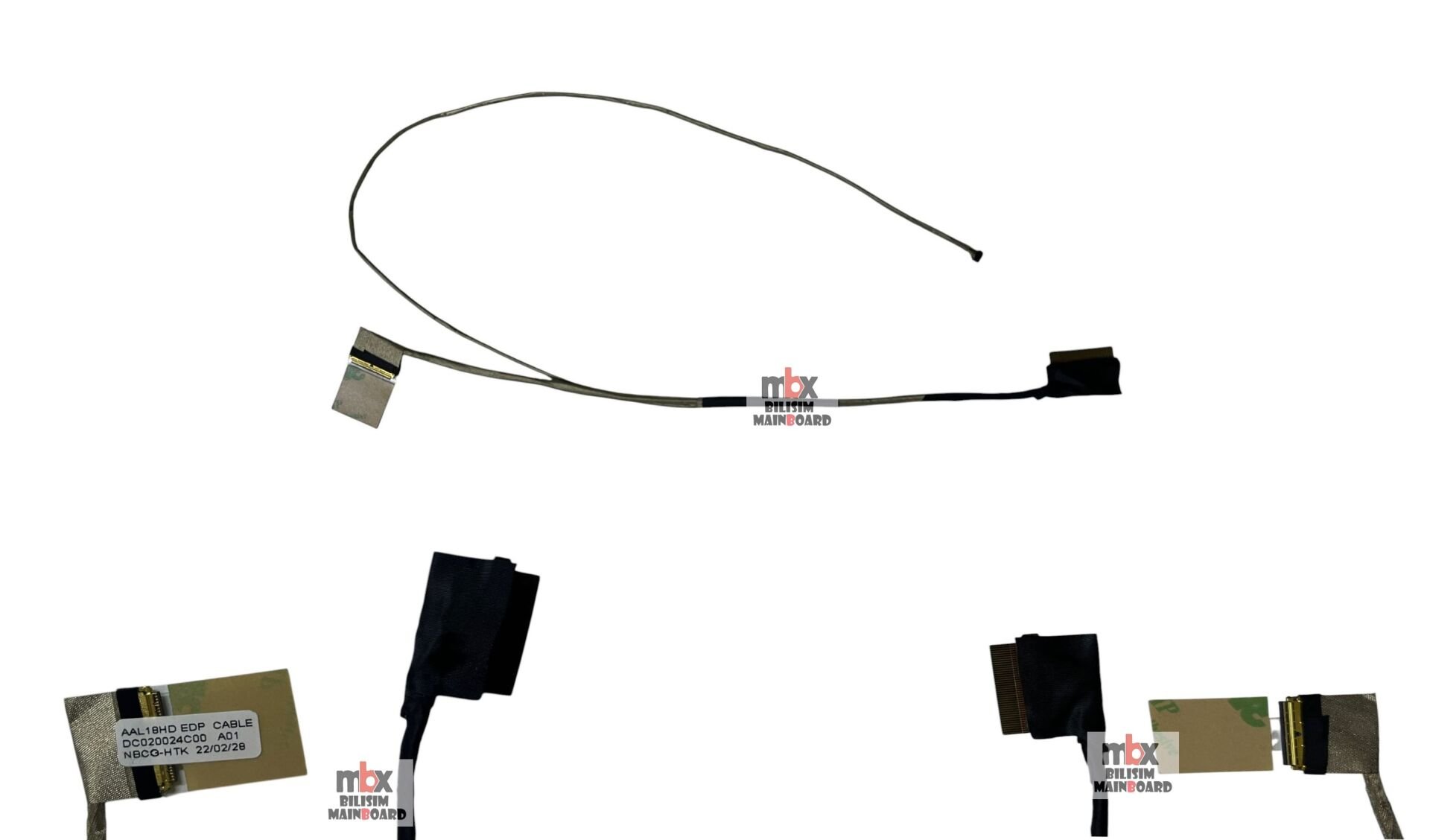 DC020024C00 Dell Inspiron 15-5000 3558 5558 5555 5559 5758 5555 3558 30Pin Notebook Lcd Lvds Data Kablosu DC020024C00