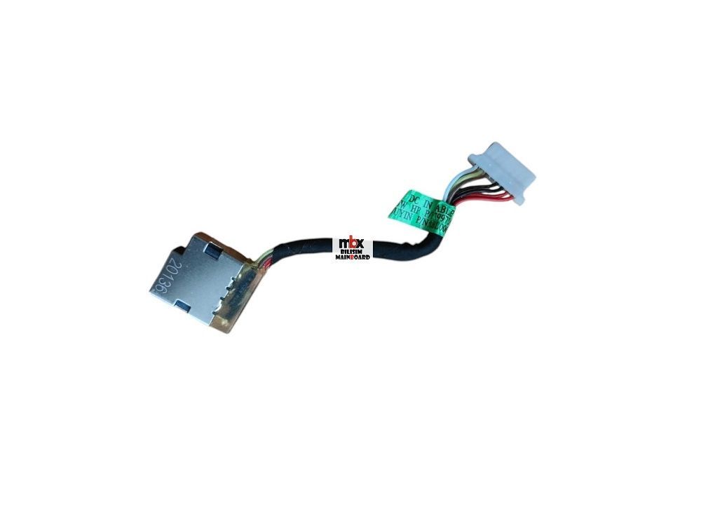 799735-Y51 CBL00663-0050 Hp Pavilion 14-CE3007NT 14-S 14S-FQ001NT 17-BY 17-BY0021DX Orijinal Power Dc Jack
