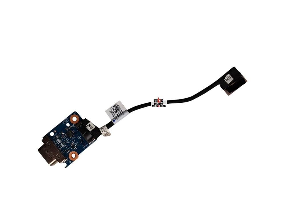 Dell Latitude 3400 P111G Orijinal IO VGA Connector Board CN-0X8CVY-12960 CN-0X8CVY-74876 450.0FV0C.0011