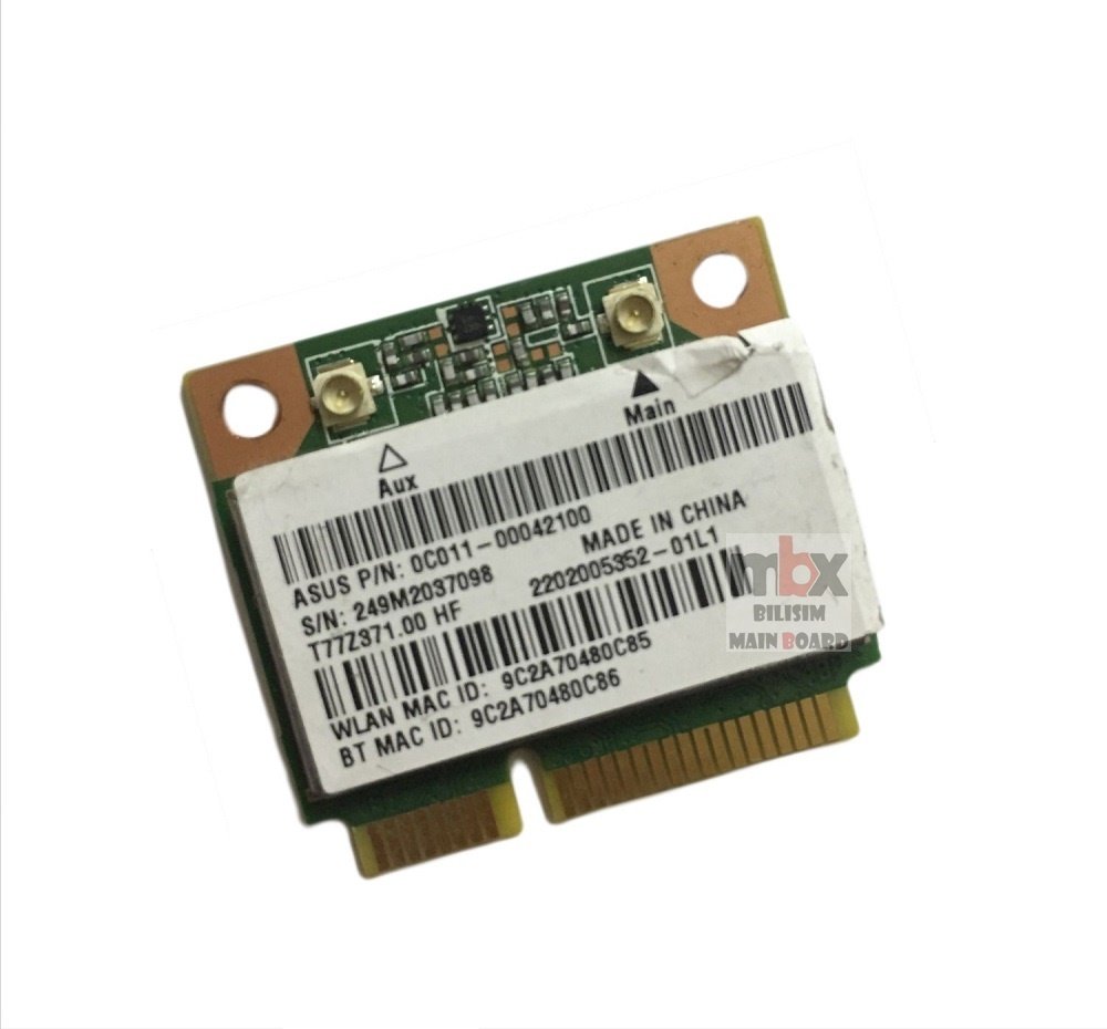 Orjinal Asus x55u x55 x55a x55c x55v x200c Notebook Wifi Ağ Kartı T77Z371.00 RT3290