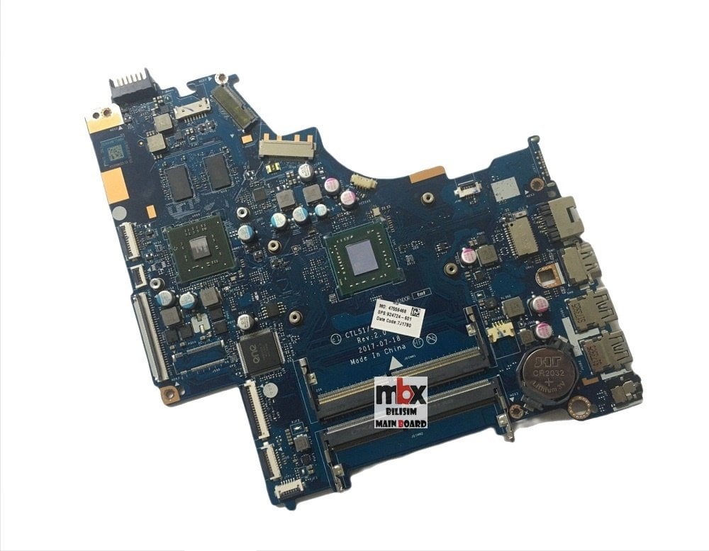 Orijinal Hp 250 250-G6 245-G6 15-BS 15-BW 255-G6 Notebook Anakart CIL51/53 LA-E841P