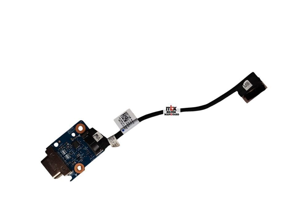 CN-0X8CVY-74876 Dell Latitude 3400 P111G Orijinal IO VGA Connector Board CN-0X8CVY-74876