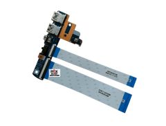 Hp Envy 17-R100NT 17-N100NT Orijinal Usb Audio Jack Port Board ABW70 LS-C531P NBX0001S900 NBX0001SA00