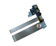 Hp Envy 17-R100NT 17-N100NT Orijinal Usb Audio Jack Port Board ABW70 LS-C531P NBX0001S900 NBX0001SA00