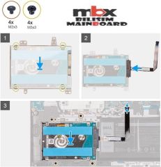 NBX0002VT00 Orijinal Hdd Kızağı Caddy Sata Sabit Disk Kablosu