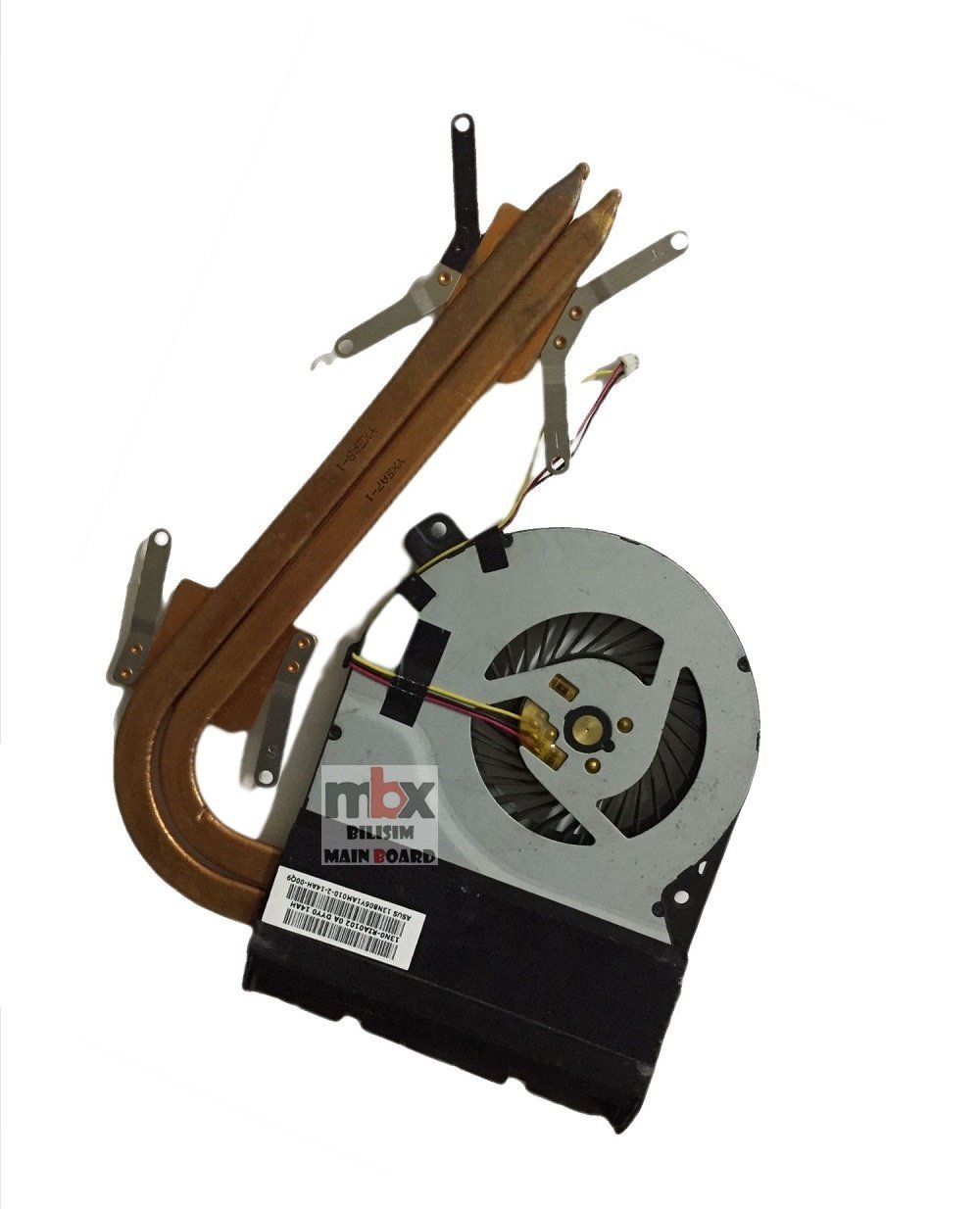 Orjinal Asus X550ZA X550Z X550ZE X550D K550D K550Z X550DP Notebook Cpu Heatsink Soğutucu Fan Bakır 13N0-RIA0102