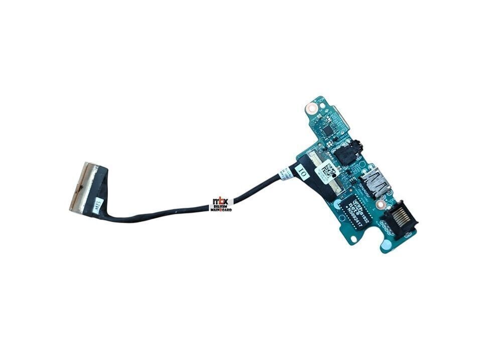 CN-0V1GRK-MJX00 Dell Vostro 5490 5590 P88F P88F001 Orijinal RJ45 Usb Audıo Card Reader Board CN-0V1GRK-MJX00