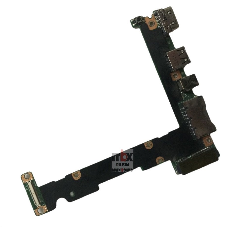 Orjinal Asus Vivobook S200E X202 S200 X202E X201E Q200E Notebook Power Tetik Usb Vga Bord 60-NFQI01000 X202E