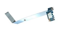 HP Pavilion 250 G7 255 G57 15-Da 15-Db TPN-C135 TPN-C136 Orijinal Usb Card Reader Board Flex LS-G071P EPK50 NBX0002CE00