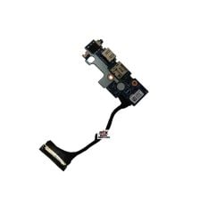 CN-0J02V7-MJX00 Dell İnspiron 5401 5402 5501 5502 5505 P130G Orijinal IO Usb Audıo Board Cable  CN-0J02V7-MJX00