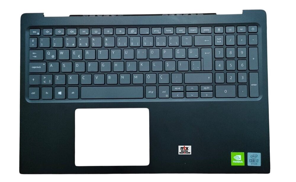 Dell Vostro 5590 V5590 P88F P88F001 Orijinal Üst Kasa Klavye Kasa CN-0XNR1R-YUC00 460.0HF04.0002