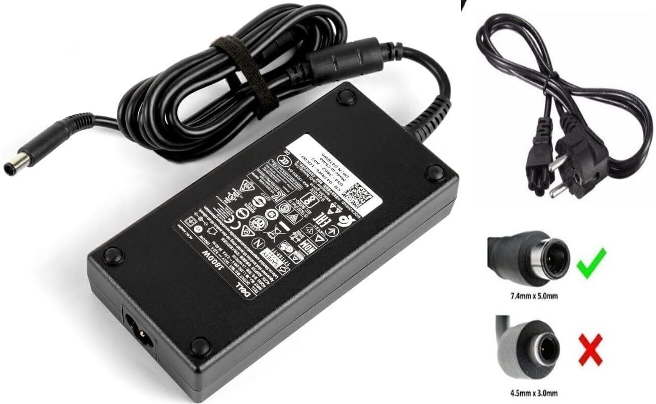 Dell G15 5511 REG Model: P105F Notebook Adaptör ORJİNAL 19.5V 9.23A 180W