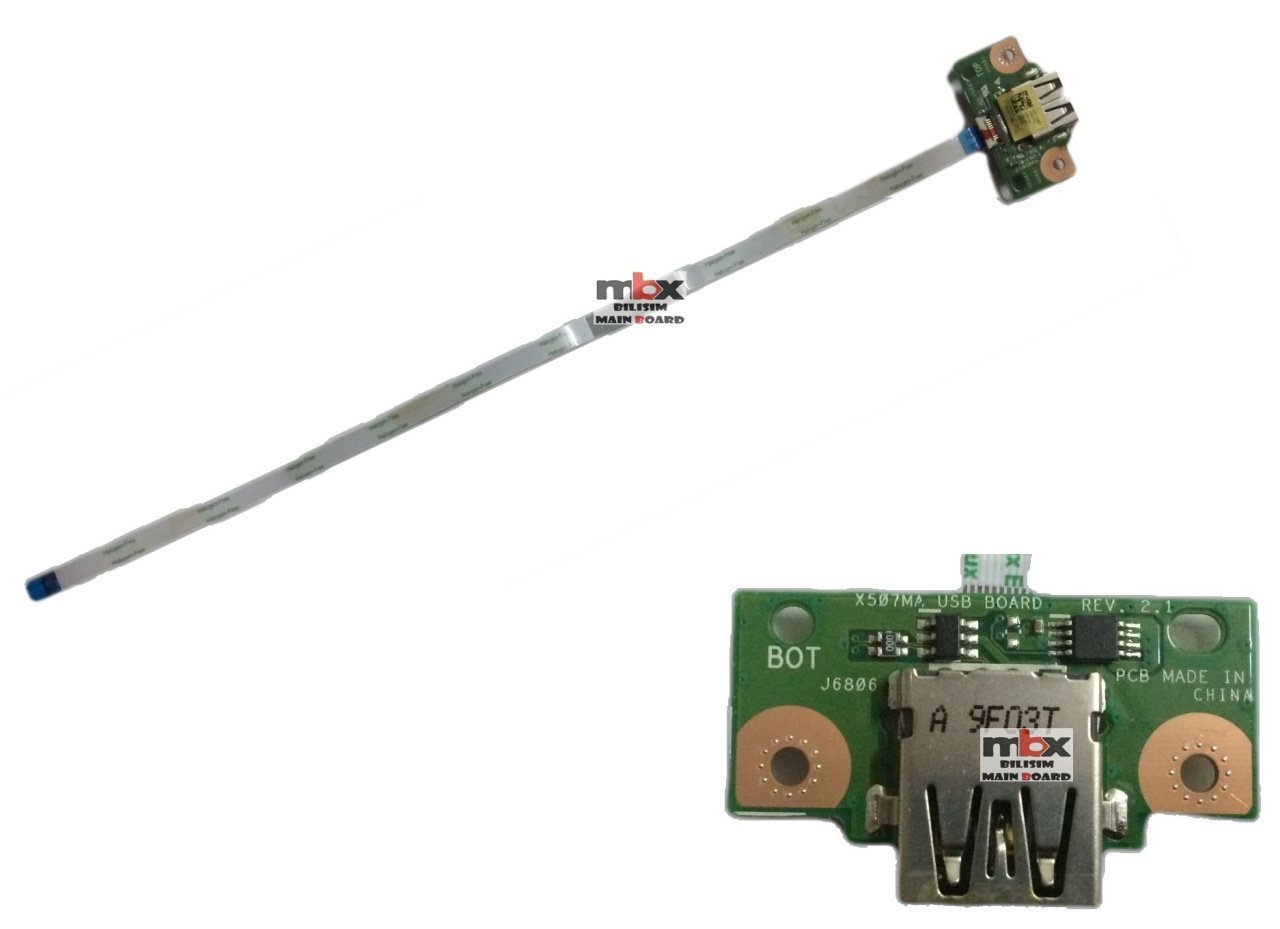 Asus X507 X507MA F507MA X507UF X507MA-BR001T X507MA-BR060T Notebook X507MA Usb Board Flex Kablosu