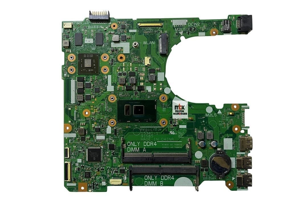 15341-1 Dell Inspiron 14 3467 15 3567 Anakart Vegas/Turis SKL/KBL 15341-1