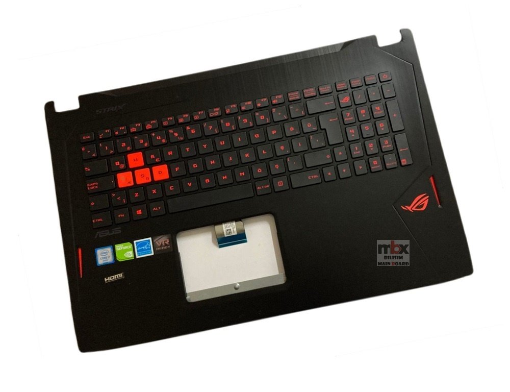 Orjinal Asus Rog GL702 GL702V GL702VM Notebook Klavye Kasa 13NB0CQ1AP051