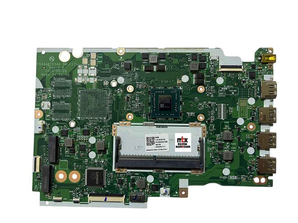 Lenovo S14 S145 S145-15IWL S145-14IGM S145-İİL S145-14AST S145-15AST S145-14API S145-15API FS44A FS54A NM-C171 Anakart FS44A FS54A NM-C171