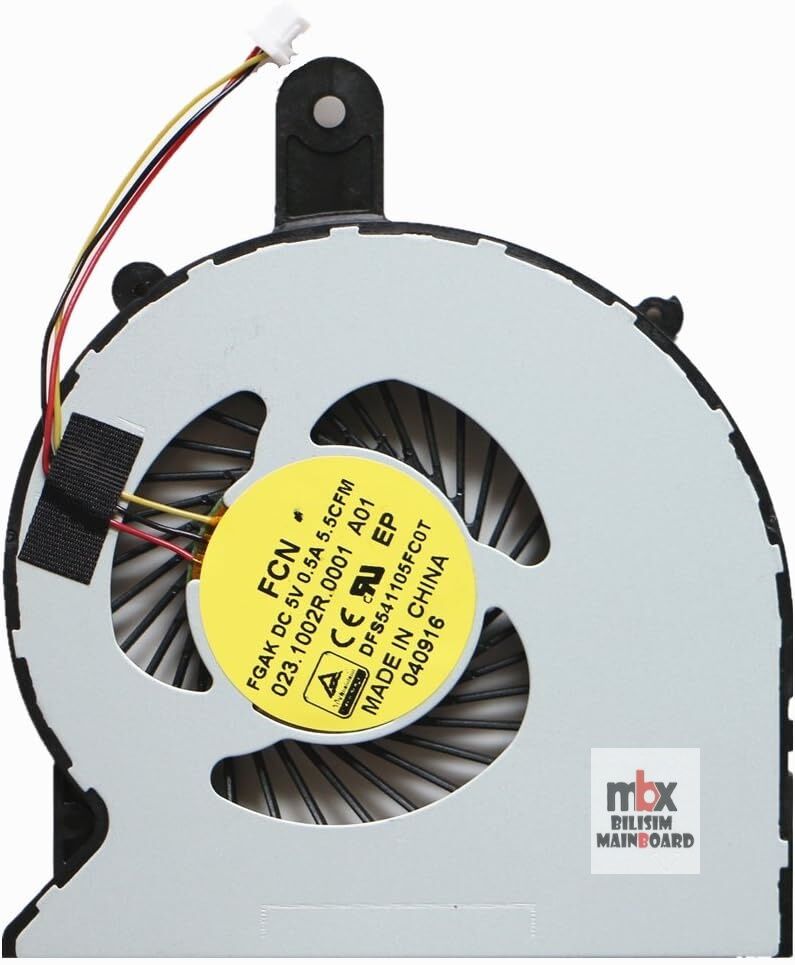 Dell Inspiron 3558 Model P47F, P47F001 Orijinal Laptop Fan, Soğutucu