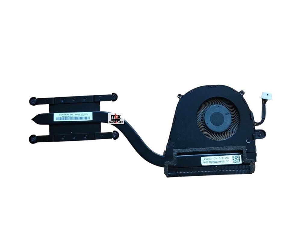 Lenovo ThinkPad Yoga L380 L390 20M5 20M6 20M7 20M8 Orijinal Soğutucu Heatsink Bakır Fan 8SSH40M59652 18012701A01-00351