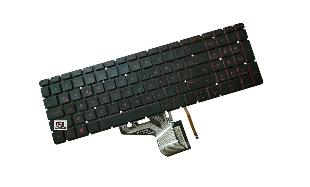 Hp Omen 17 17-AB 17-W Orijinal Klavye Tuş Takımı V150646LS1