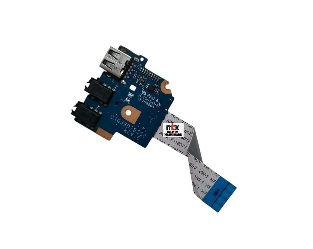 Hp Omen 17 17-AB 17-W Orijinal Usb Audıo Board Port Flex DAG38DTBCCO