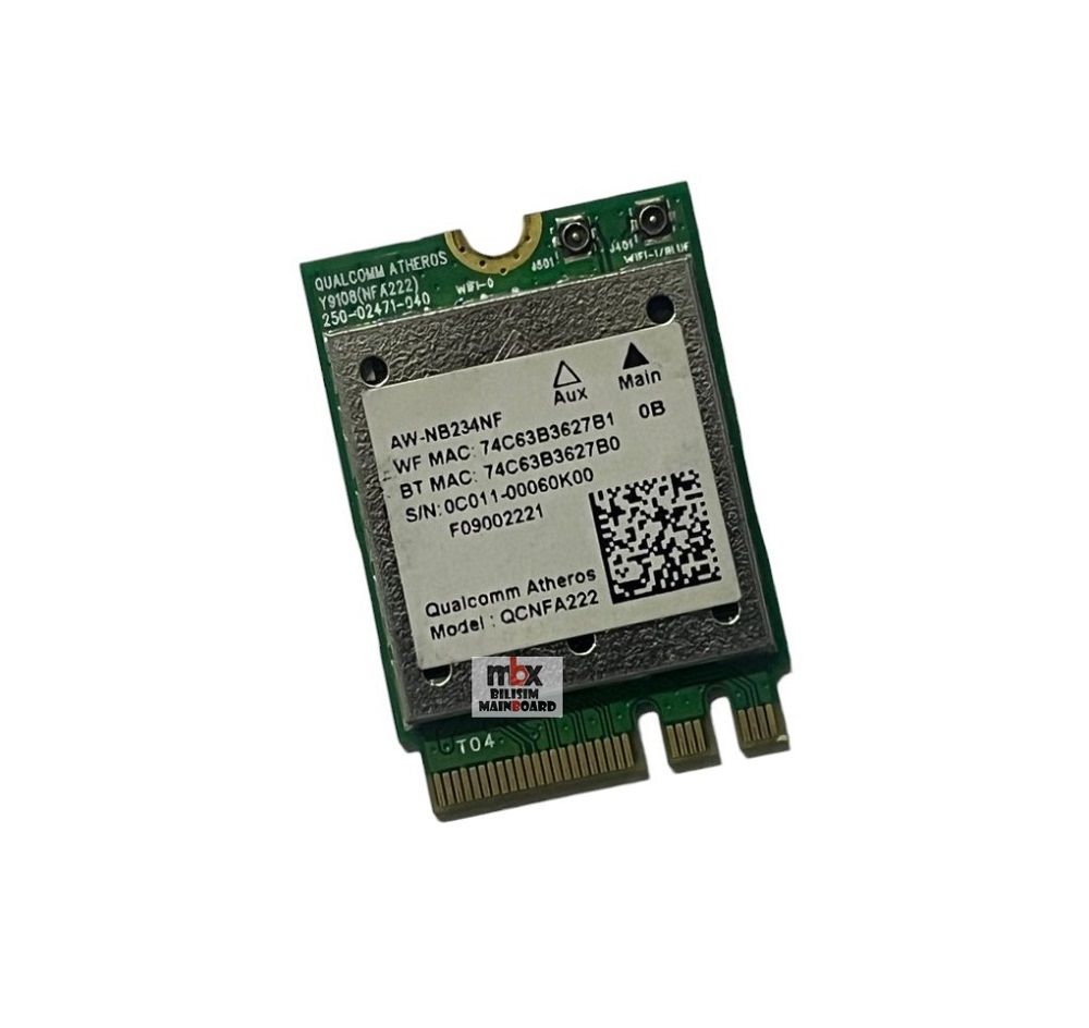 Asus Vivobook Flip Tp301UJ Notebook Wifi Ağ Kartı QCNFA222