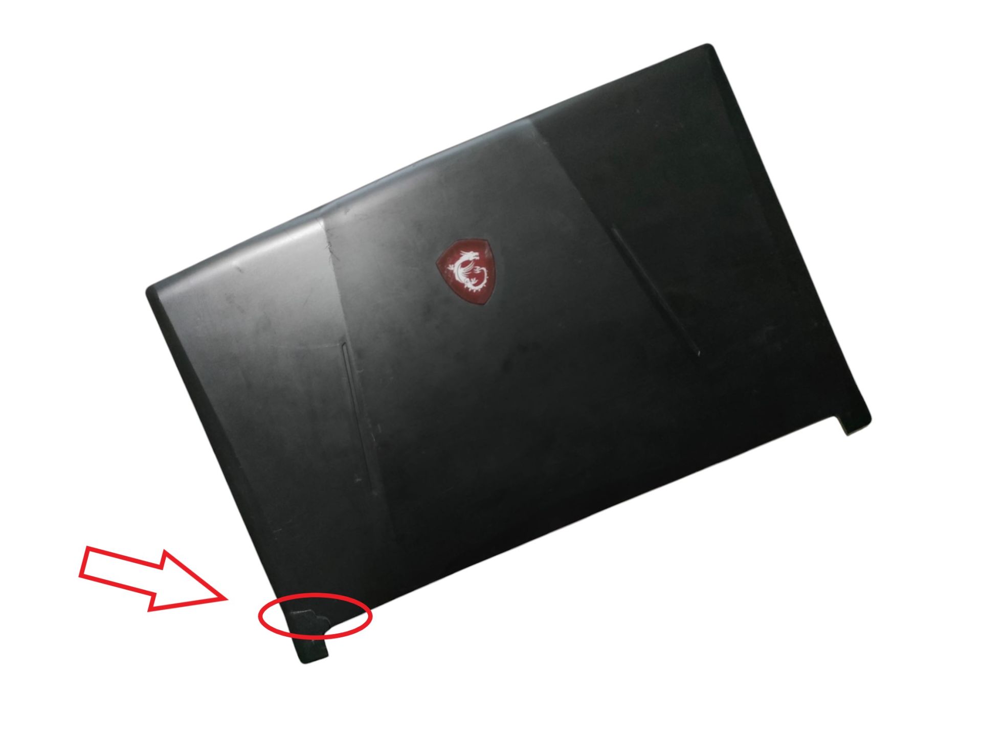 Msı Gaming GL63 MS-16P8 Orijinal Ekran Kasası Backcover E2P-5P4A223