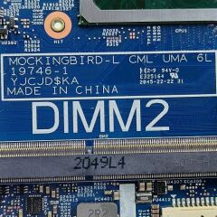 Dell Latitude 3510 3410 E3510 L3510 P101F P101F001 P101F002 Mockingbird-L CML UMA 6L 19746-1