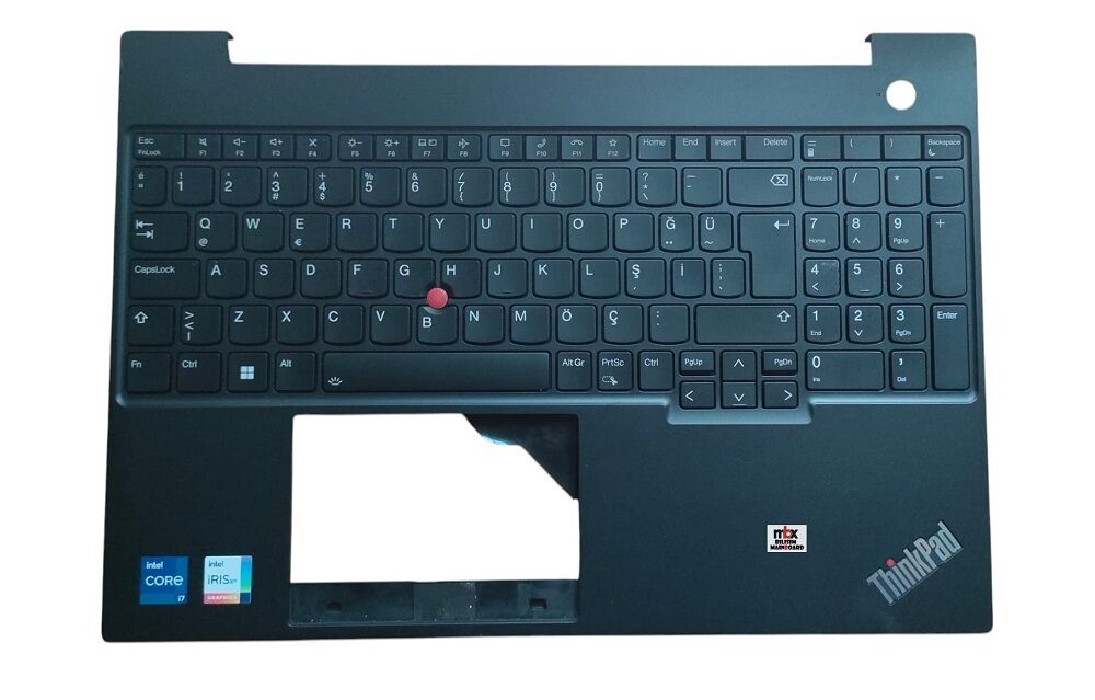 Lenovo ThinkPad E16 Gen 1  21JN 21JQ 21JU Orijinal Işıklı Klavye Kasa Üst Kasa AM2Y9000900