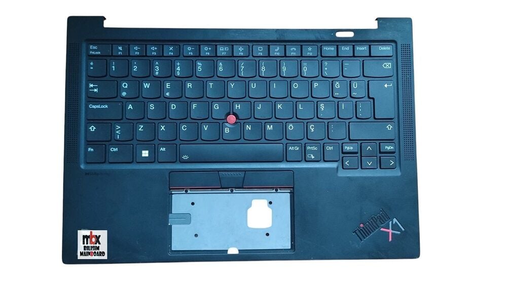Lenovo ThinkPad X1 Carbon Gen 11 Orijinal Işıklı Klavye Kasa Üst Kasa AM2TU000400