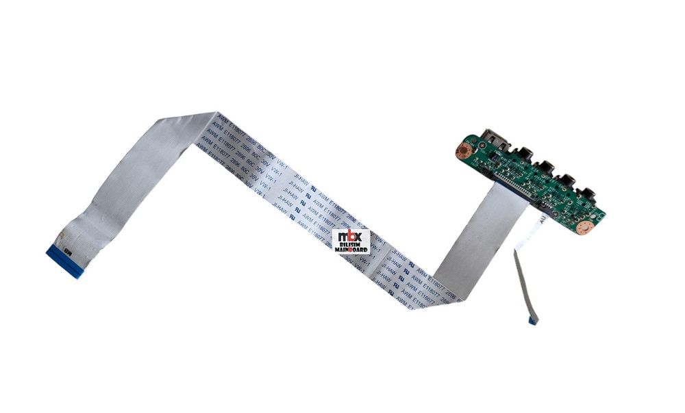 Msı GT60 MS-16F3 Orijinal Usb Audıo Jack Port Board Flex Kablo 125K099414
