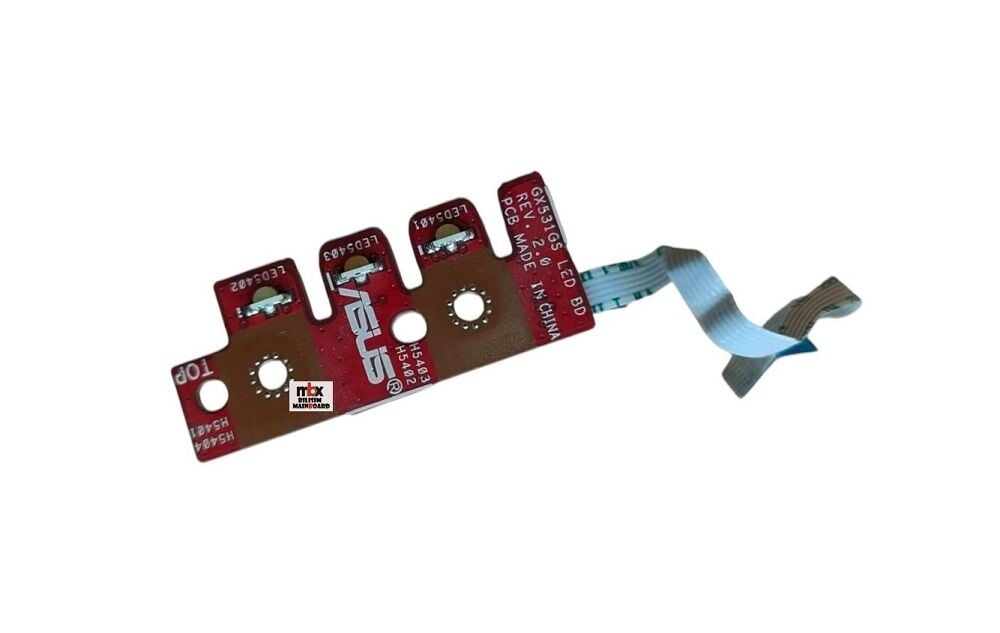 Asus ROG Zephyrus S GX531 GX531G GX531GS GX531GM Orijinal Led Board Flex GX531GS LED BOARD REV 2.0