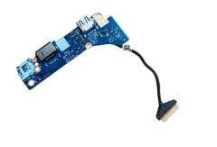 5C50S73034 Lenovo Thinkpad E14 Gen 1 20RA 20RB Orijinal Usb Audıo Power Tetik Buton Board Cable 5C50S73034