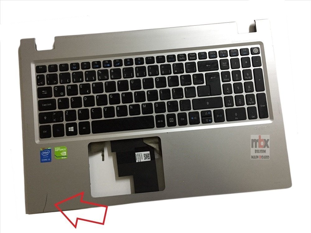 Orjinal Acer Aspıre V15 V3-574 V3-575 V3-574G-56F3 Notebook Klavye Kasa TFQ4CZRRTAT