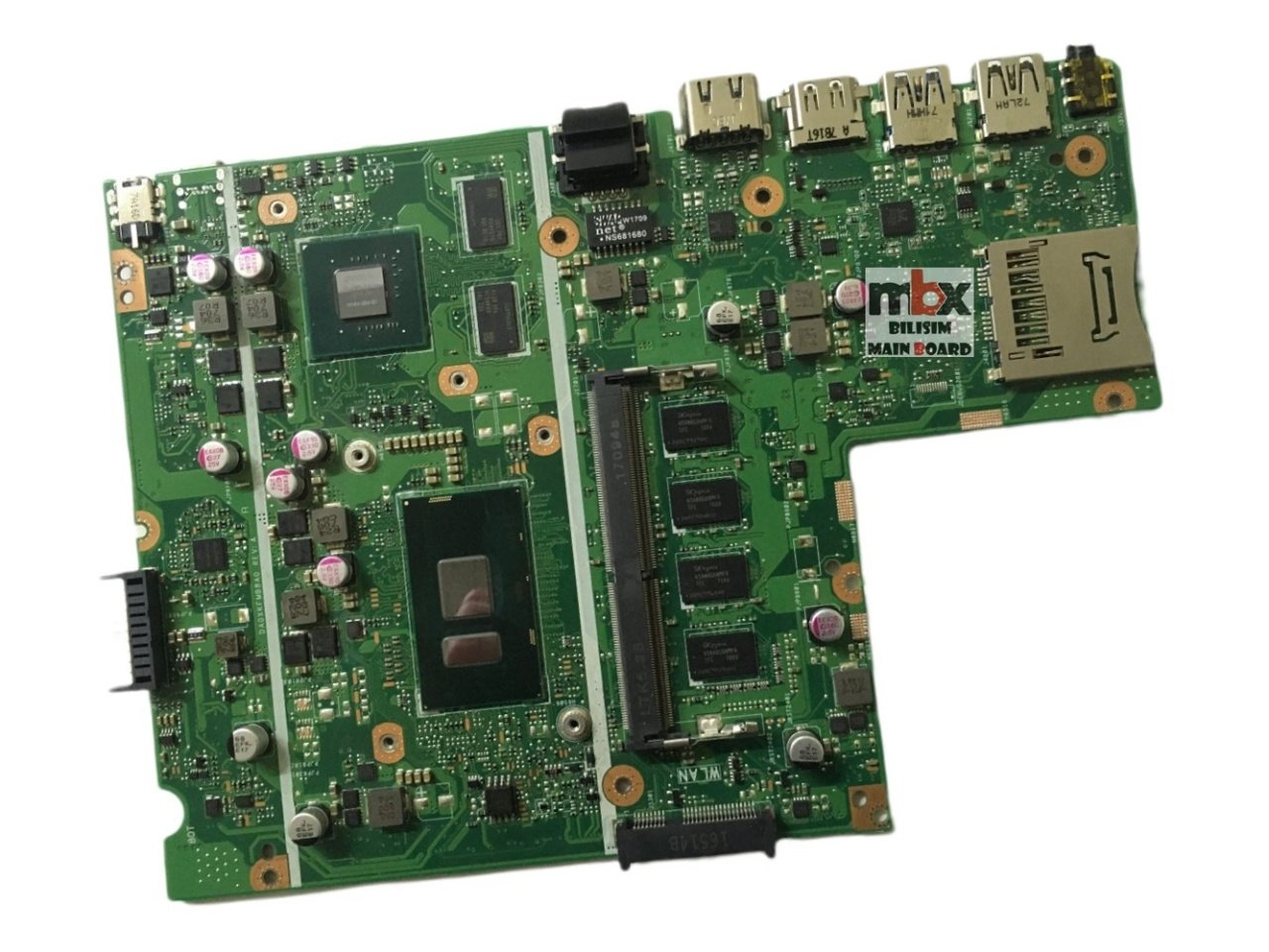 Asus X541 K541U K541UA R541UA X541UVK Notebook Anakart DA0XKFMB8A0 X541UVK MAIN BOARD