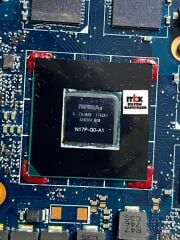 Hp Pavilion TPN-Q193 i7-7700HQ SR32Q  G75A DAG75AMBAD0 Anakart