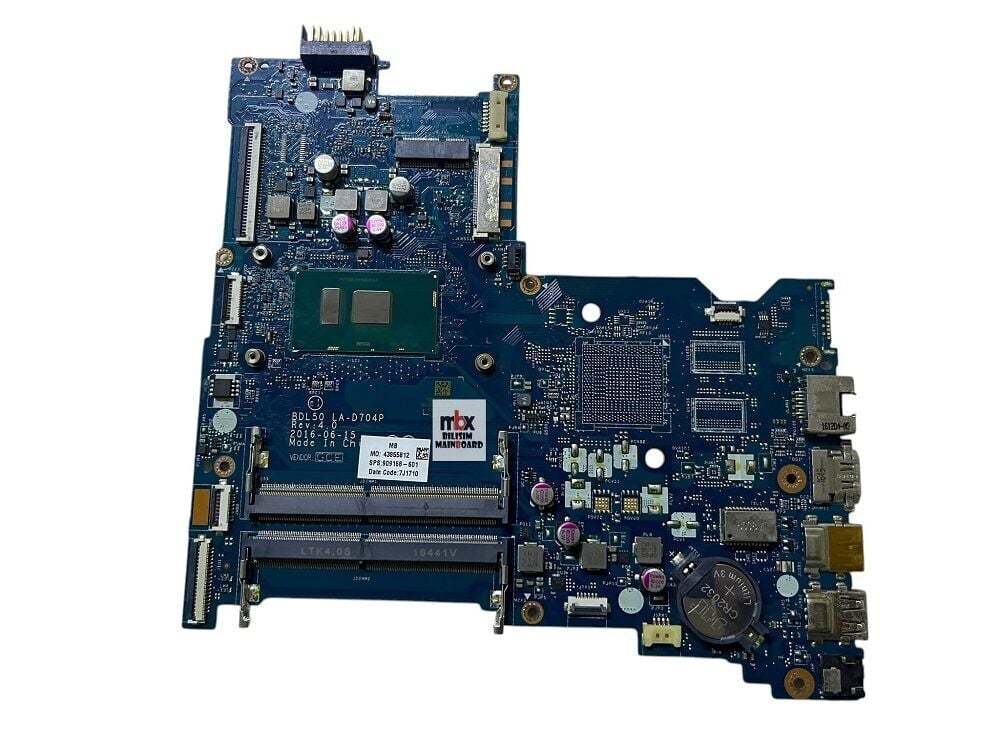 LA-D704P REV 4.0 Anakart Hp 250 G5 15-AY SR2UW İ3-6006U