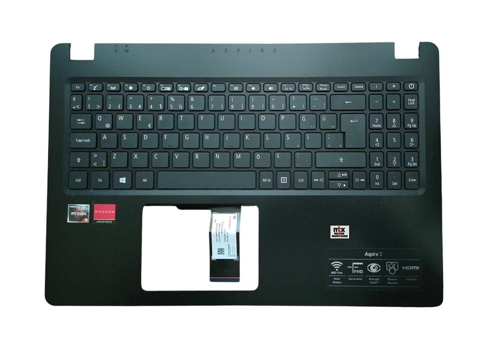 Acer Aspire A315-42 a315-42g a315-54 a315-54k a315-56 Notebook Klavye Kasa AP2MB000201 AM2ME000100