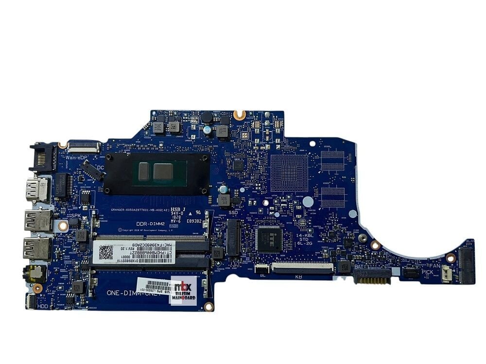 Anakart HP 14-CK 14-CF 240 G7 6050a2977601-mb-a02 l23230-601 i3-7020U