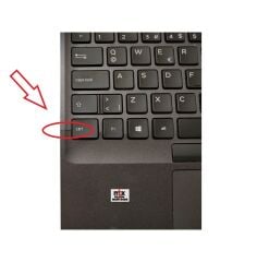 Dell Latitude 5500 5501 5510 5511 P80F Orijinal Üst Kasa Klavye Kasa AP2FA000D00
