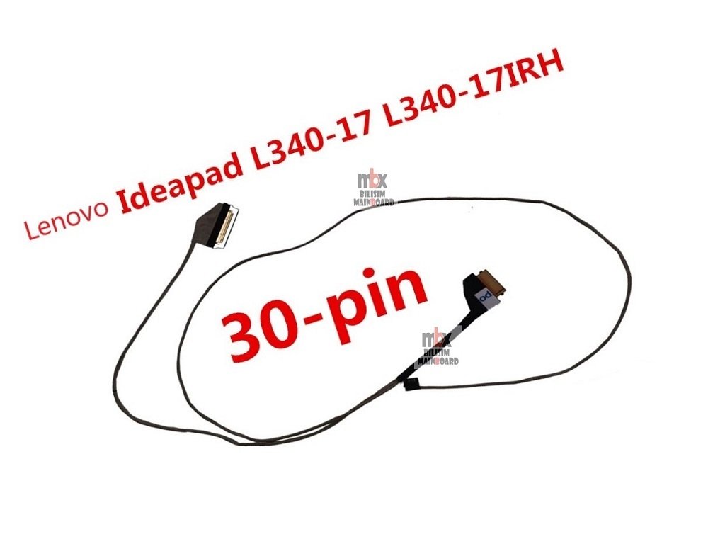 Lenovo İdeapad L340-17 L340-17IRH Notebook Lvds Data Kablosu DC020023800 DC020023810 DC020023820