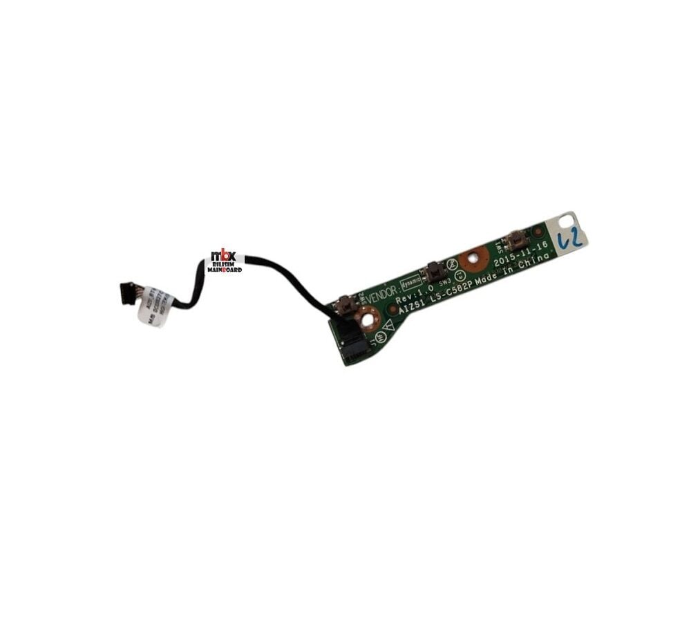 Lenovo Thinkpad Yoga 260 20FD 20FE 20GS 20GT Orijinal Power Tetik Butonu LS-C582P DC020027C00