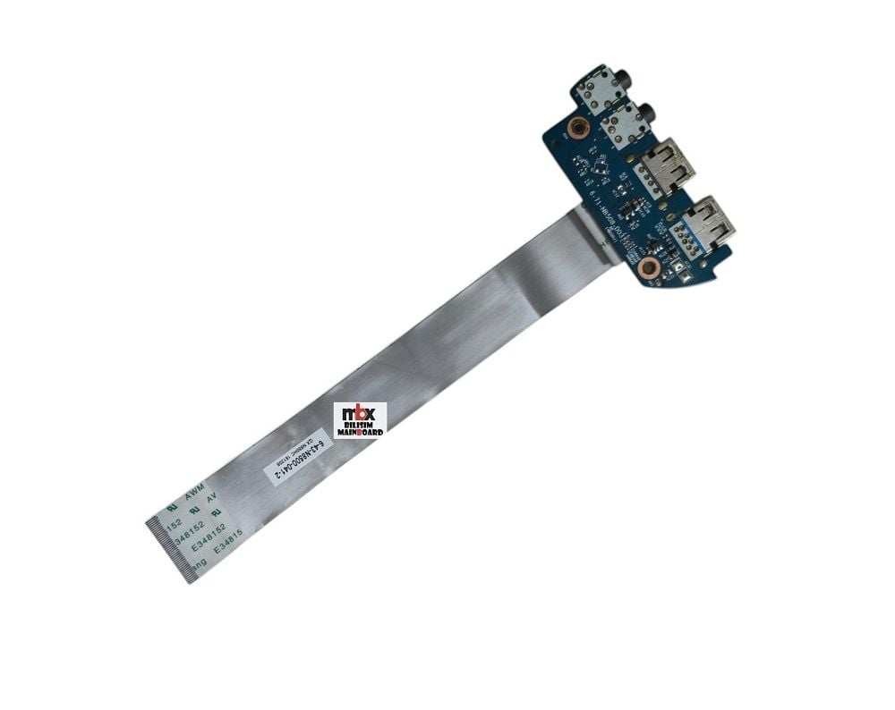 Monster Abra A5 V12.1  V11.1 Orijinal Usb Audıo Jack Board 6-71-N8508-D03 6-43-N8500-041-2